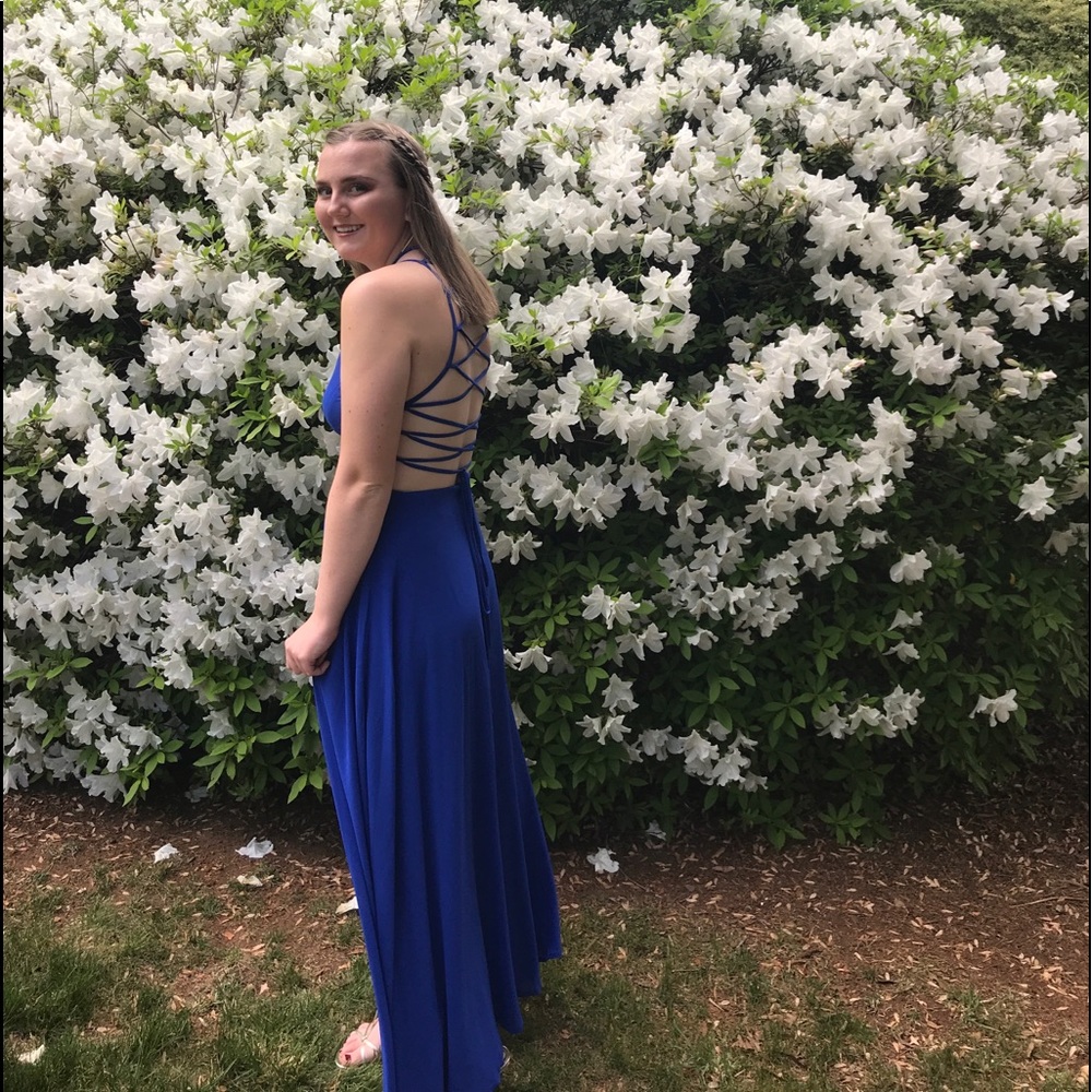 Blue Evening Gown